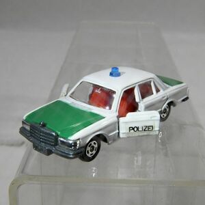 ☆01804 【中古】 MERCEDES BENZ 450SEL ミニカー ドイツ パトカー トミカ トミー TOMICA メルセデス・ベンツ