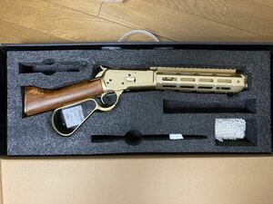 A&K ウィンチェスター MODEL1873 ランダルカスタム ゴールドカラー ガスガン 一応ジャンク扱いで #マルシン KTW ライフル ショットガン