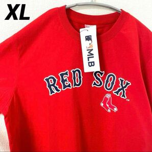 MLB ボストン・レッドソックス　Tシャツ 吉田正尚　英字ロゴ　XL 赤