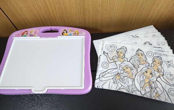 ぬりえだいすき プリンセス ディズニー サンスター文具 ペン欠品