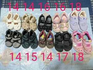 子供 靴 サンダル スニーカー フォーマルシューズ 七五三 14 15 16 17 18 cm 女の子 まとめ売り IFME 