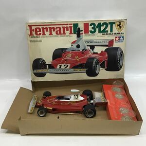 （宝）【同梱可】1スタ　TAMIYA タミヤ 1/12ビッグスケールシリーズ NO.17 75年フエラーリ312T 当時物 