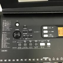 （宝）【引取可】YAMAHA 電子キーボード PSR-E363 ヤマハ 20年製 電子ピアノ 鍵盤楽器 稼働品_画像7