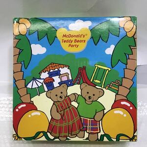 ※【同梱可】レア 未使用 マクドナルド テディベアパーティ McDonald Teddy bears party 人形 くま 熊 限定品 1999年発売