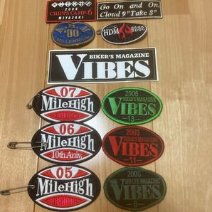 Vibes ワッペン バイク VIBESミーティング セット