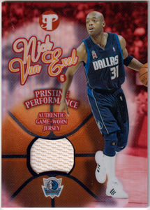 Nick Van Exel NBA 2002-2003 Topps Pristine Game-Worn Jersey Refractor #PPE-NV 25枚限定