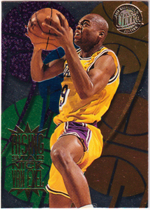 Nick Van Exel NBA 1995-1996 Fleer Ultra Rising Star Gold Medallion #8of9