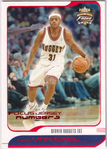 Nick Van Exel NBA 2001-2002 Fleer Focus Jersey Numbers #48 40枚限定