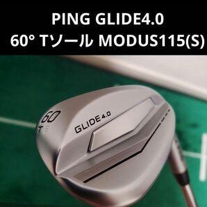 ピン グライド4.0 PING GLIDE4.0 60° Tソール MODUS115(S) GLIDE ウェッジ グライド ピン