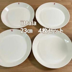 イッタラ プレート ティーマ iittala ホワイト　お皿　23 ４枚セット