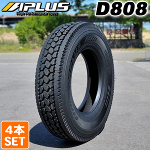 【2024年製】 APLUS 11R22.5 149/146M 18PR D808 アプラス トラック用タイヤ 夏タイヤ トラック トレーラー 大型車 1本