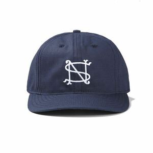 Ebbets Field Flannels for soph.native BASEBALL CAP COTTON DUCK NAVY x WHITE
