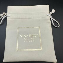 q181 美品 ヴィンテージ NINA RICCI PARIS ニナリッチ　ネックレス チョーカー 喜平チェーン アクセサリー ポーチ付き_画像7