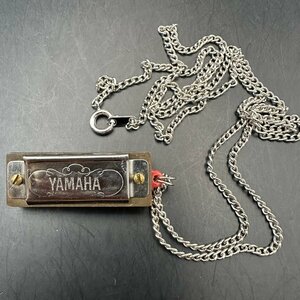 q307 Vintage YAMAHA Yamaha Mini harmonica Showa Retro pendant necklace music musical instruments 