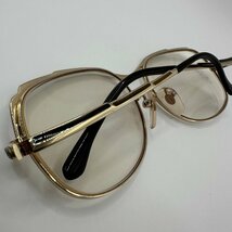 q321 ヴィンテージ 美品 Yves Saint Laurent Paris イブサンローラン YSL 30-062 眼鏡 メガネフレーム_画像9