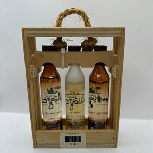 q665 未開栓 Tequila milagro ミラグロ 100% de Agave ／Reposado／Anejo／50ml 40% ×3 木箱付き