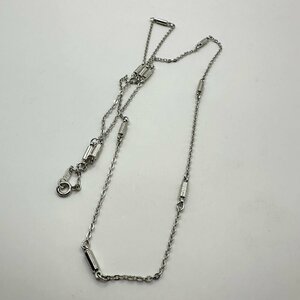 q718 Vintage TDK magnetic necklace 8-D silver color accessory 