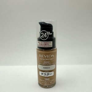 q960 не использовался хранение товар REVLON Revlon цвет стойка макияж D основа 30ml |180 SAND BEIGE тестер сухой . для 