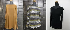 t1449　タグ付未使用保管品/美品　ZARA/H＆M　レディース　トップス3点　チュニックワンピ/カットソー/ブラウス　サイズXS/S/US2　ザラ