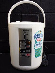 m5621 動作品　ZOJIRUSHI　スチーム式加湿器　EE-RJ35型　象印マホービン　日本製　2014年製　お手入れ簡単広口内容器/フィルター不要　