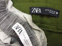 t3360　スカート美品　ZARA　レディース　パンツ/ミニスカート　ボトムス　コットン素材　グレー系/カーキ系　サイズ(USA)　M　ザラ_画像7