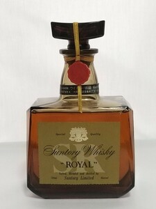 未開封 SUNTORY ROYAL WHISKY サントリー ウイスキー ローヤル SRラベル 43% 720ml　古酒　ウイスキー 