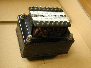  tube amplifier removed parts power supply trance 