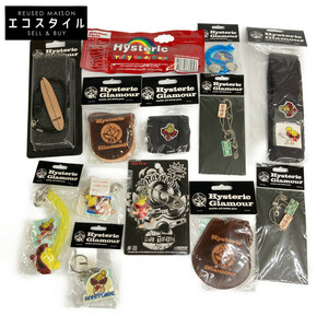 1 jpy HYSTERIC GLAMOUR Hysteric Glamour hair band wristband key holder etc. total 13 point set 