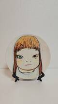 【模写】奈良美智 Yoshitomo Nara Ceramic 飾り皿 PLATE Diam. 20CM #27_画像1