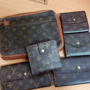 遺品整理品 財布 バッグ LOUISVUITTON ルイヴィトン 大量 まとめ モノグラム