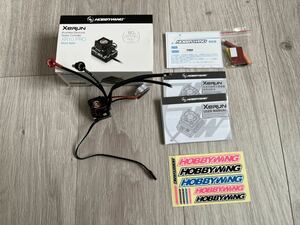  hobby Wing esc XR10 STOCK SPEC 80A mileage little secondhand goods 