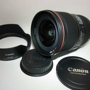 キャノン Canon EF16-35mm 4L IS USM ★フード付・カメラ専門店にて動作確認済みの画像1