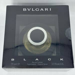 BVLGARI BLACK BVLGARY black o-doto crack 75ml 1 jpy exhibition men's perfume unopened high class high brand perfume Italy made Rome 15953