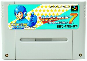 SFC ロックマン７ 宿命の対決！ ソフト スーパーファミコン 中古