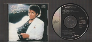 即決 送料込み MICHAEL JACKSON マイケル・ジャクソン THRILLER スリラー 35・8P-11 71A6 SONY刻印 国内初期3500円盤CD 旧規格