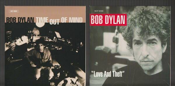 即決 4枚セット BSCD2 紙ジャケ BOB DYLAN ボブ・ディラン TIME OUT OF MIND / LOVE AND THEFT / MODERN TIMES / TOGETHER THROUGH LIFE