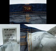 TCB jeans SLIM CATBOY JEANS カウボーイ スリム デニム パンツ W34_画像3