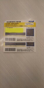 全日空ＡＮＡ株主優待券２枚☆送料無料☆