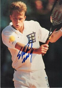 [UACCRD] Stephen * Ed beli autograph autograph # Sweden man . Pro tennis player *