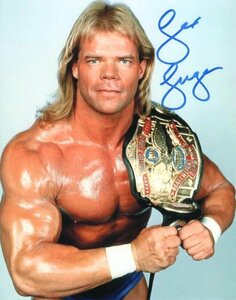 [UACCRD] Rex Luger autograph autograph #WWF Professional Wrestling la-*