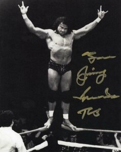 [UACCRD]jimi-sn-ka autograph autograph # name Professional Wrestling la-/ super fly *