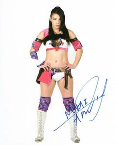 [UACCRD]hikaru*sida(. rice field light ) autograph autograph # woman Professional Wrestling la-/ AEW. person *