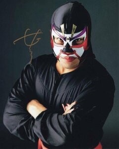 [UACCRD] The * Great * suspension ke autograph autograph # mask Professional Wrestling la-/... . Professional Wrestling *