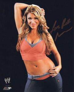 [UACCRD] Rosa * men tes autograph autograph # American woman Professional Wrestling la-*