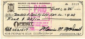 [UACCRD]nik McDonald's autograph autograph #JFK... oz warudo... did ..*