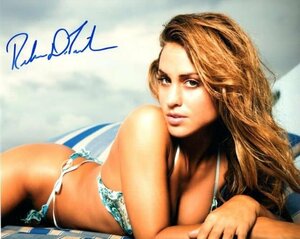 [UACCRD] Rebecca *tipi Etro autograph autograph #WWE Professional Wrestling *ti-va/ model *