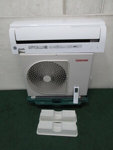 当社1ヶ月保証/'21年 6~9畳 東芝 エアコン 2.2kw 大清快 RAS-H221PBK(W)(0501BH)7AW-23