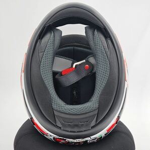 ARAI RX-7 RR5 HAGA SBK アライ RX7RRV ハガSBK 芳賀 Mサイズ (57-58cm) の画像8