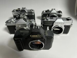 ジャンク フィルム 一眼カメラ Canon キヤノン minolta ミノルタ PENTAX ペンタックス 等 ボディ まとめて セット 動作未確認 1円出品 