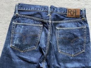 RRL RR L Ralph Lauren индиго Denim джинсы Made in USA талия размер 32 дюймовый 